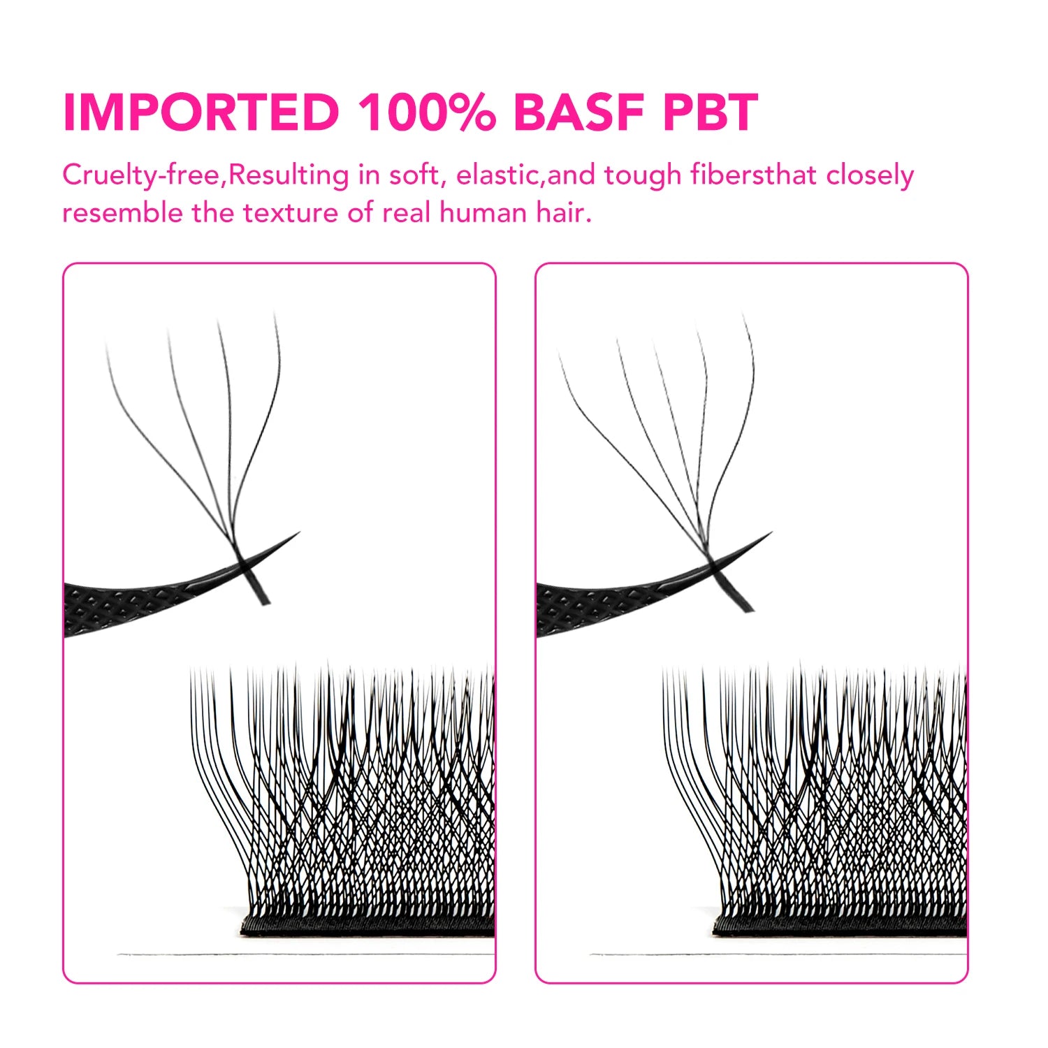 TDANCE 3D 4D 5D 6D Premade Fans Eyelash Extension W Style Faux Mink Natural Soft Bloom Lash Automatic Flowering Volume Eyelashes