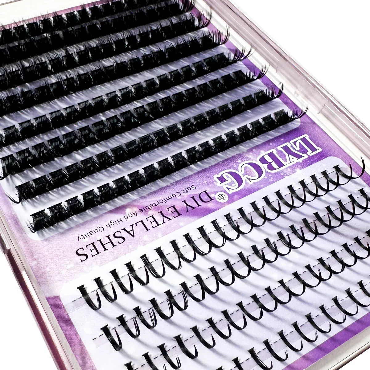 Lash Clusters 100D Lash Spikes Eyelash Clusters Volume Individual Lashes DIY Spiky Lash Extension Mega Cluster Eyelash Extension