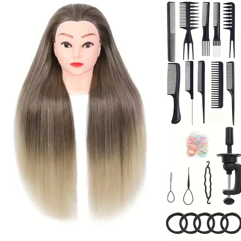 Wholesale Multiple Mannequin Head Training Head Manikin Cosmetology Doll Head for Hairdresser Practice Braiding Hair Styling