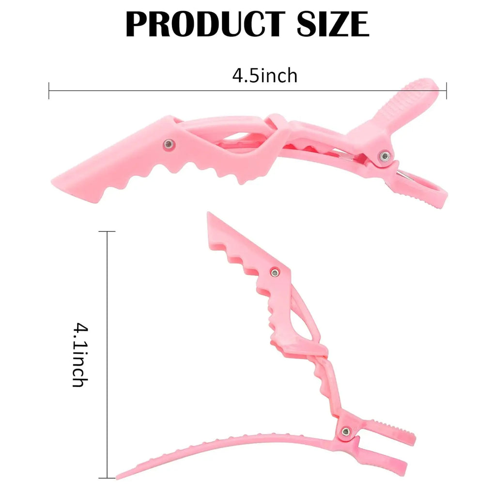 4-10Pcs Hair Clips for Styling Sectioning - Wide Teeth Double Hinged Design Professional Salon Quality Alligator Hair Clips