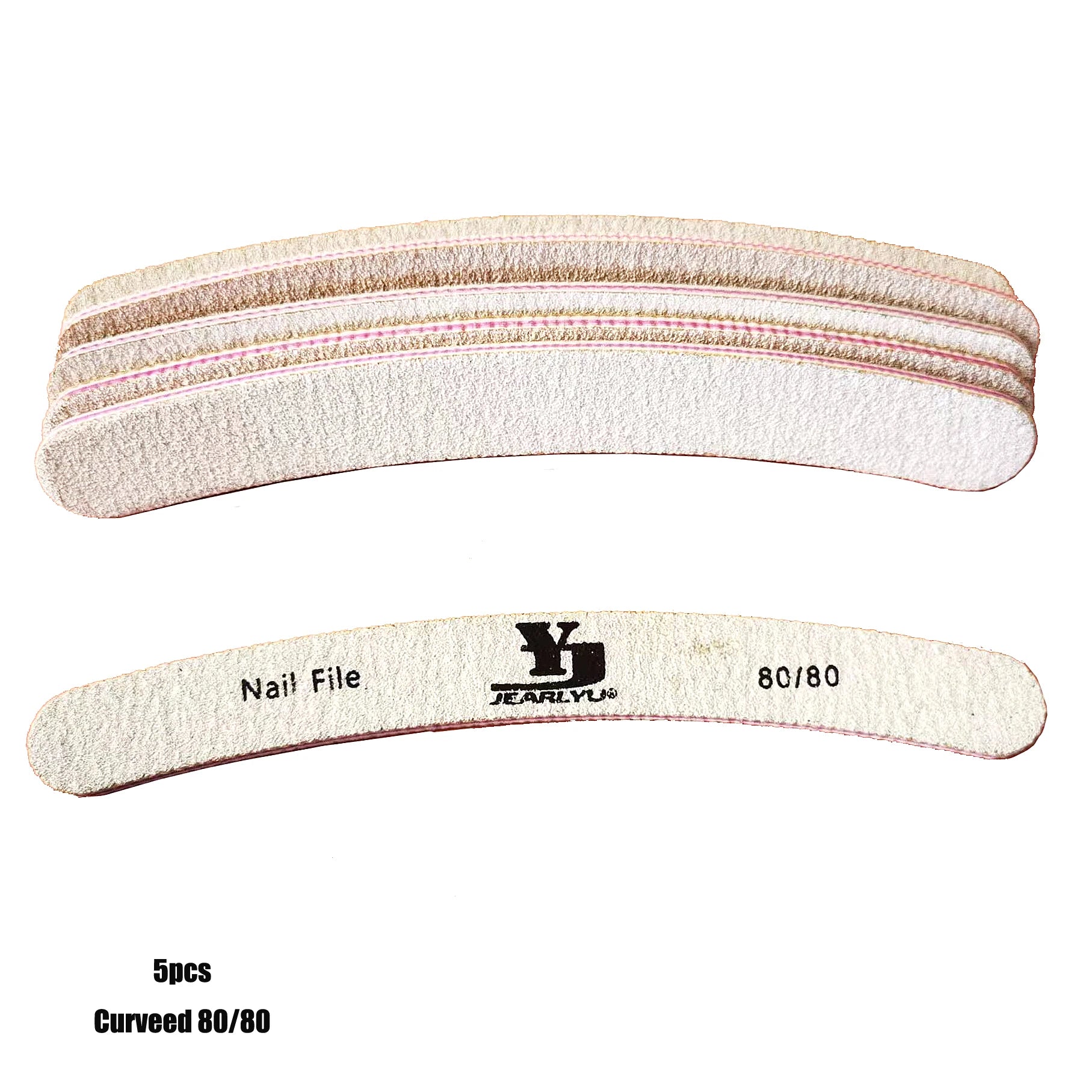 5/25Pcs/Lot Nail File Mix Color 80/100/150/180/240 Grit Professional Sandpaper Cuticle Remover Buffer Files Manicure Tool Set