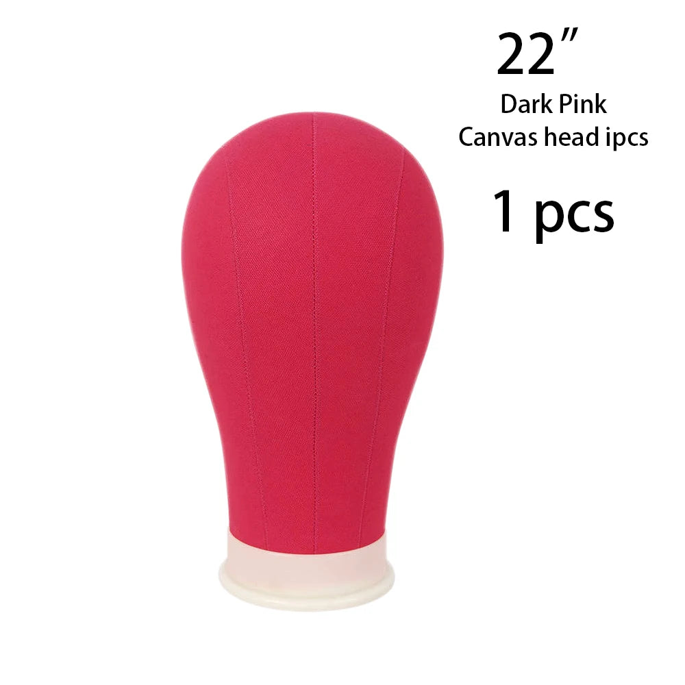Training Mannequin Head Canvas Head With Mount Hole For Dly Wig Making Display Styling Metal Foldable Wig Head Stand Tripod