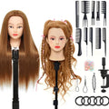 Wholesale Multiple Mannequin Head Training Head Manikin Cosmetology Doll Head for Hairdresser Practice Braiding Hair Styling
