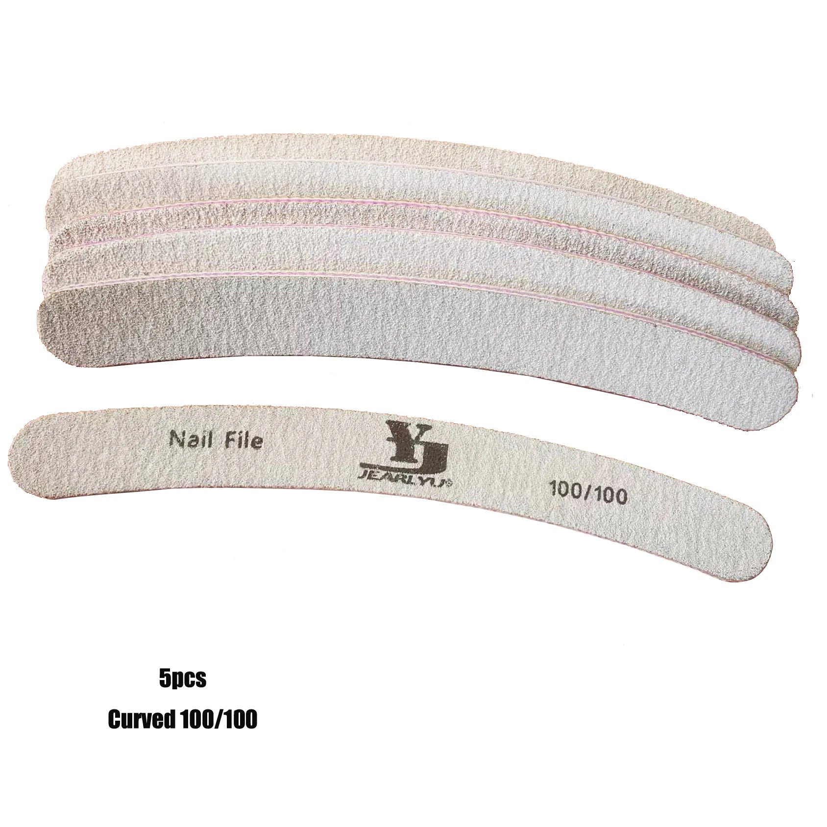 5/25Pcs/Lot Nail File Mix Color 80/100/150/180/240 Grit Professional Sandpaper Cuticle Remover Buffer Files Manicure Tool Set