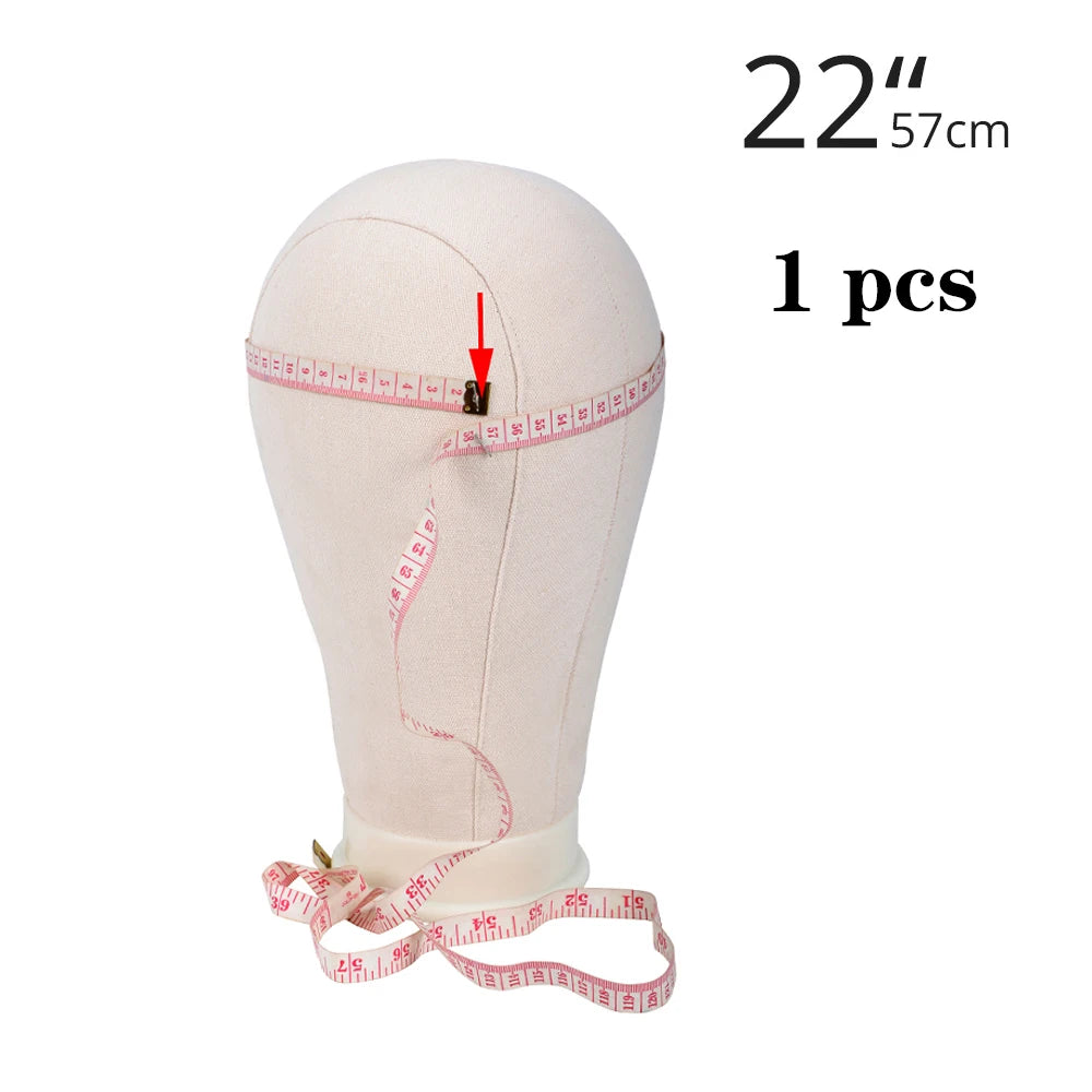 Training Mannequin Head Canvas Head With Mount Hole For Dly Wig Making Display Styling Metal Foldable Wig Head Stand Tripod