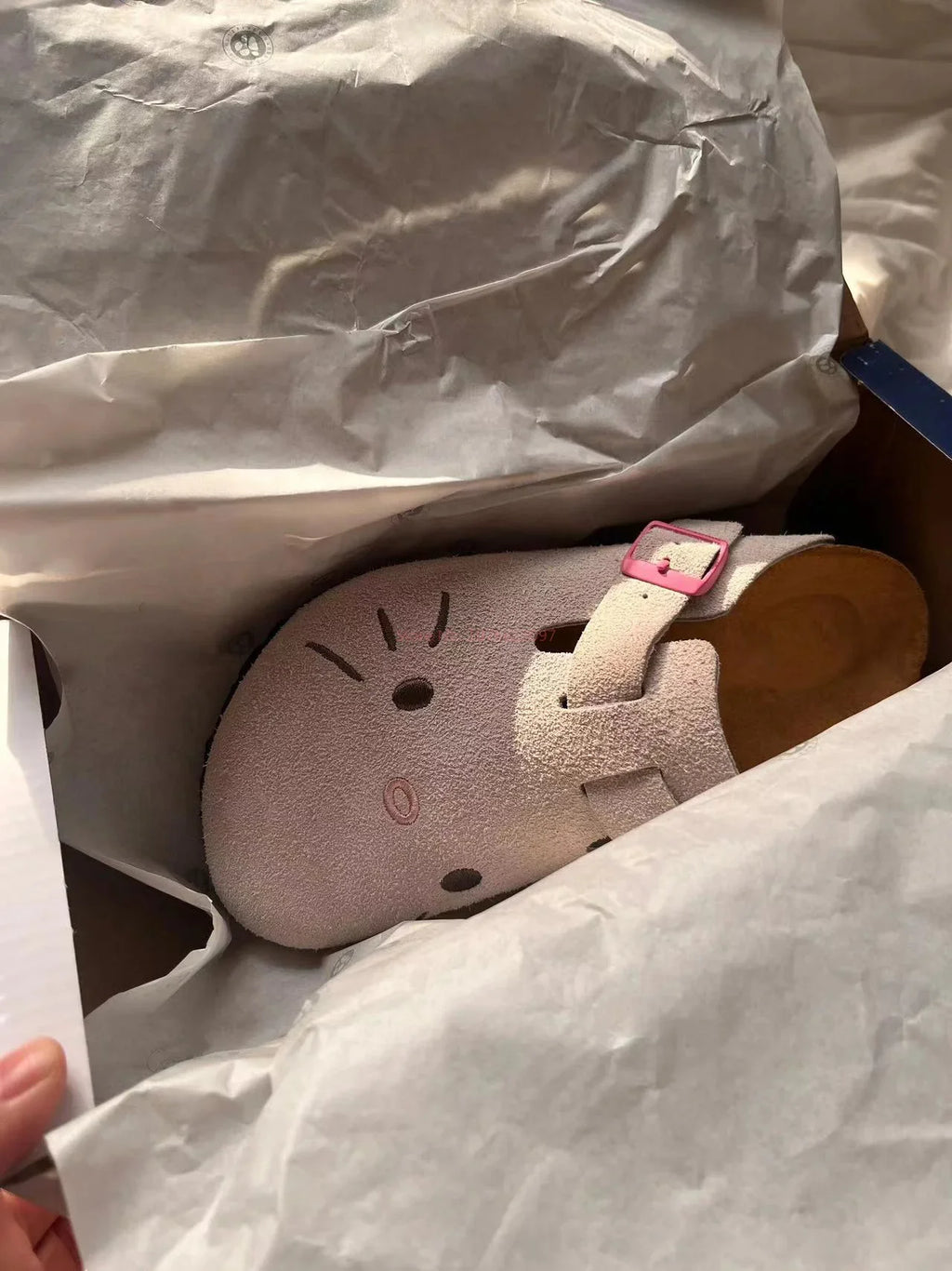 Sanrio Hello Kitty Cute Anime Slippers Summer Female Thick Sole Flat Shoes Sweet Cartoon Outdoor Anti Slip Slippers Girl Gift