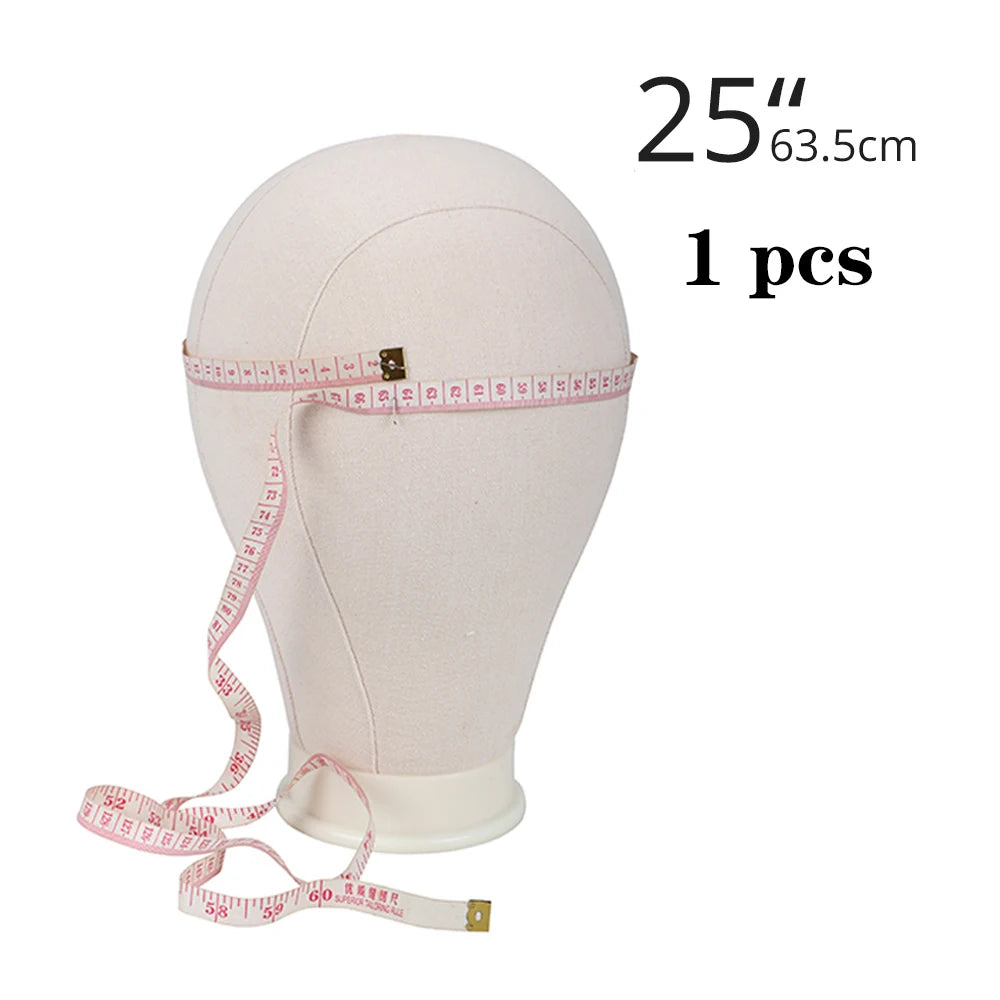 Training Mannequin Head Canvas Head With Mount Hole For Dly Wig Making Display Styling Metal Foldable Wig Head Stand Tripod